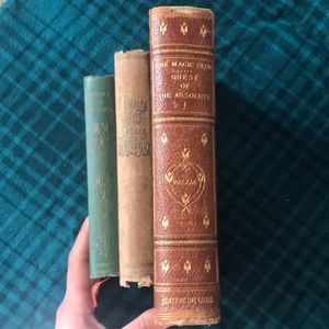 Bundle of three antique books!
